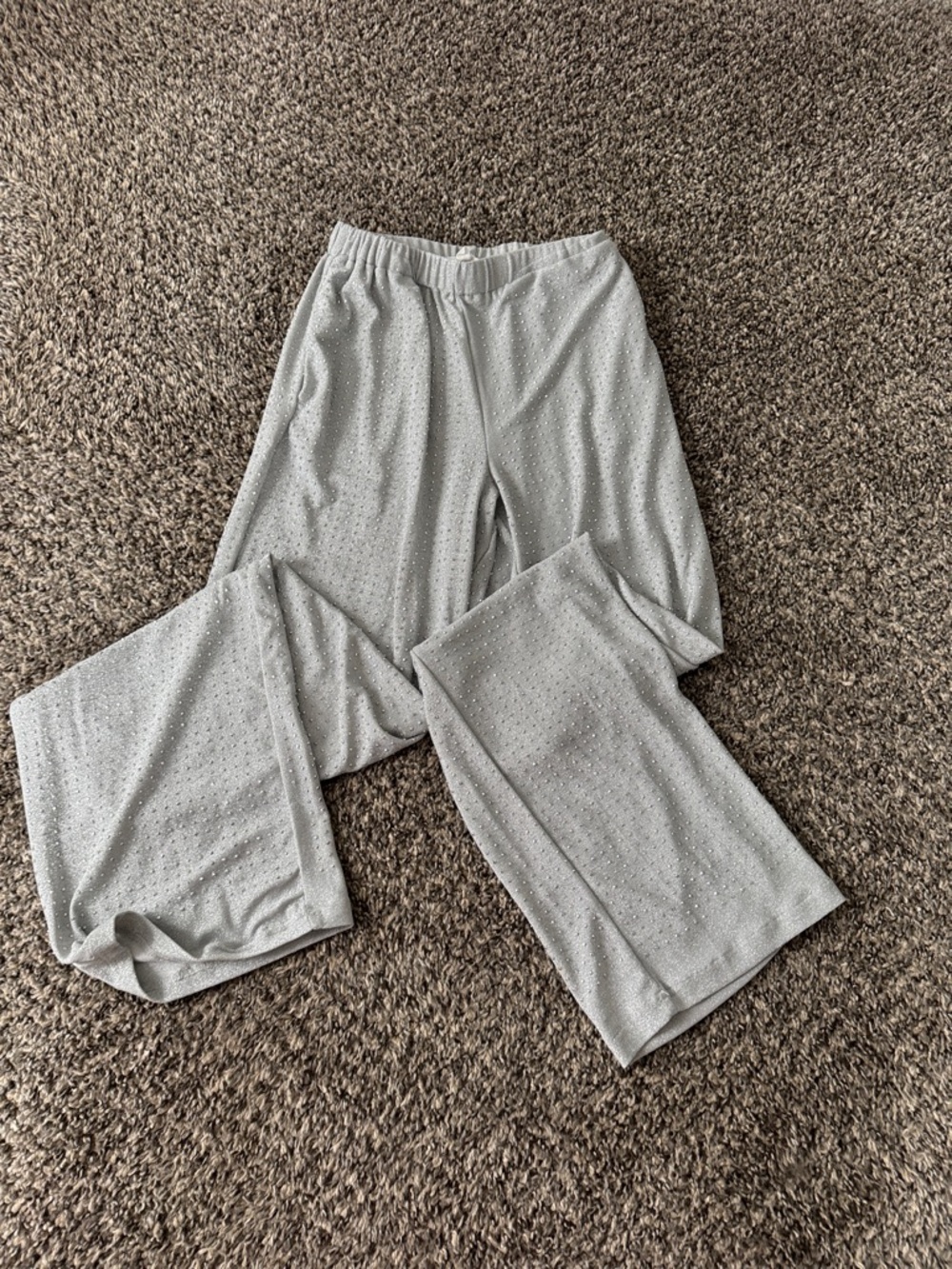 Hot & Delicious Silver Sparkle Lounge Pants